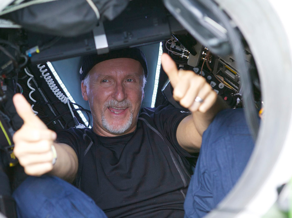 A viagem ao fundo do mar de James Cameron - Jornal O Globo