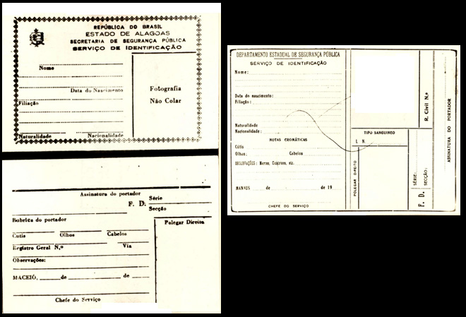 Crédito: Instituto Nacional de Identificação/Divulgação