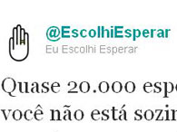 Foto: print do @escolhiesperar