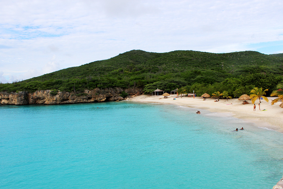 Descubra o mar azul de Curaçao